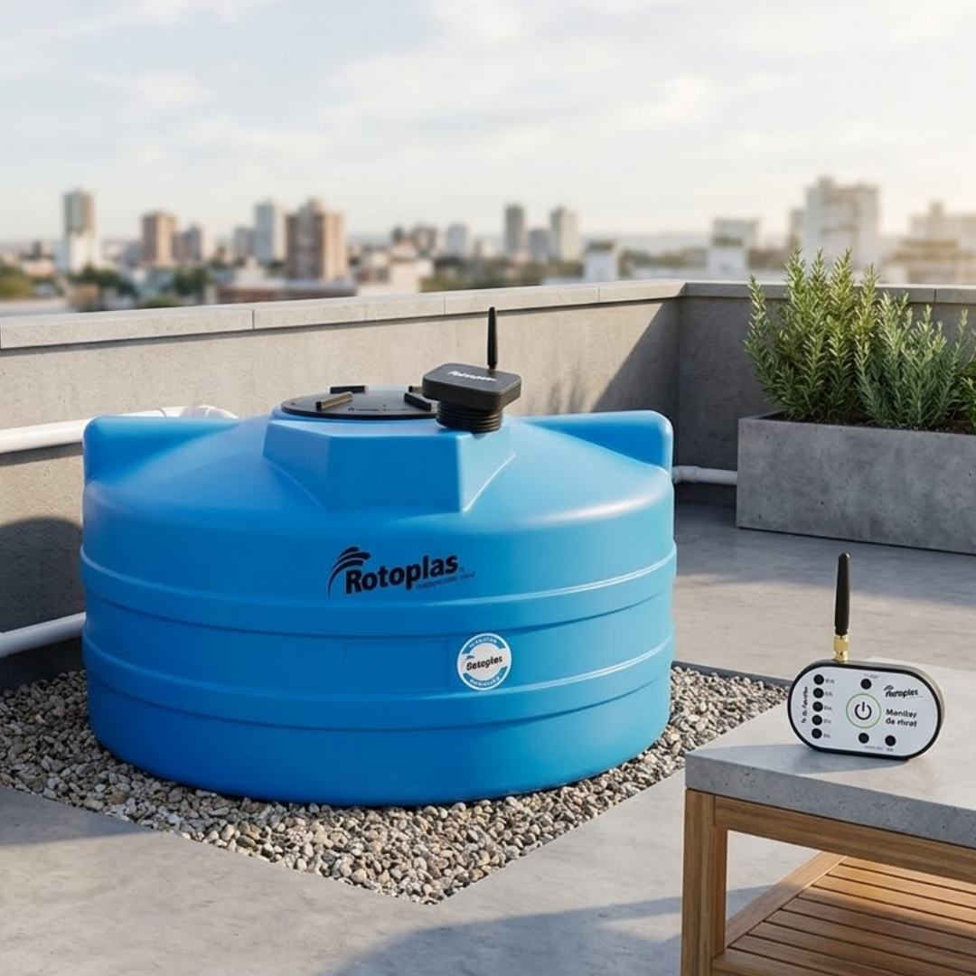 Cisterna 5000 Litros con sensor de Nivel Rotoplas Sin Equipo
